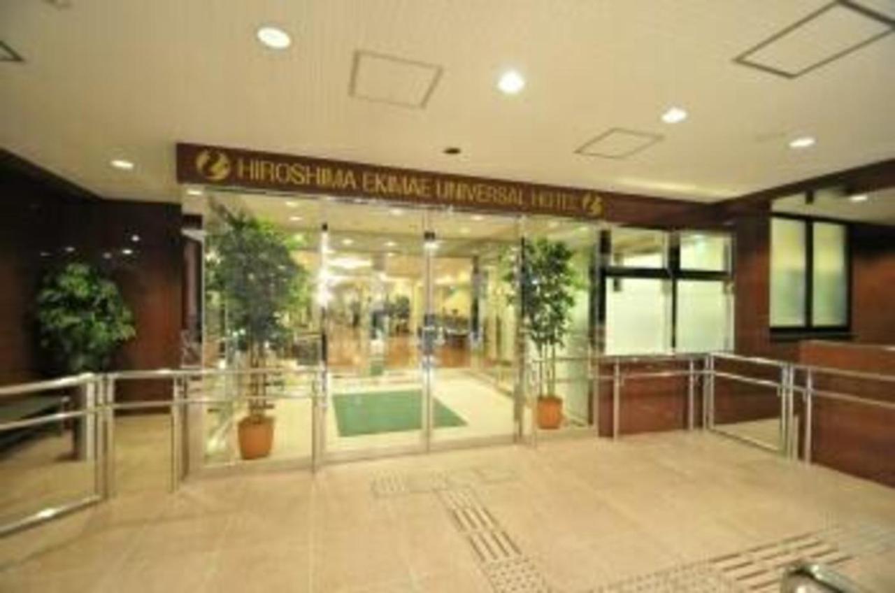 Hiroshima Ekimae Universal Hotel Esterno foto
